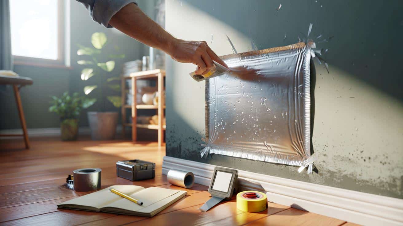 Máximo Caballero, arquitecto: “Ante una humedad, siempre aconsejo pegar un trozo de papel de aluminio a la pared durante un par de días”